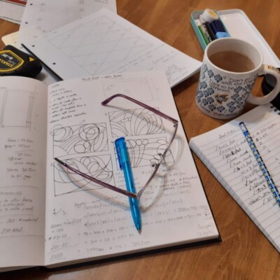 my workspace design workspace paper and pencil and cup of ea